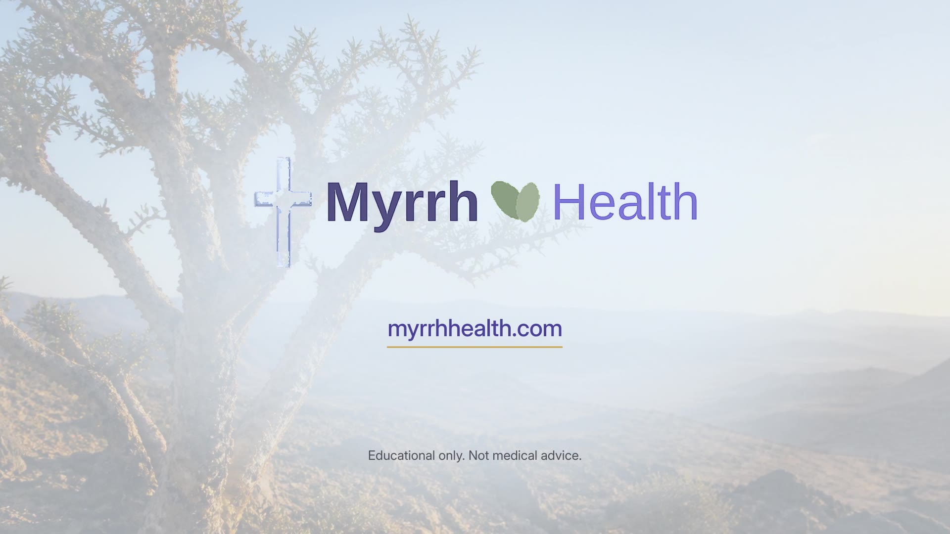 Myrrh Health. Built at the bedside.